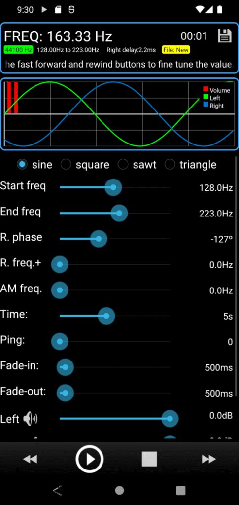 Tone Generator PRO (Frequency Generator ) screenshot 5