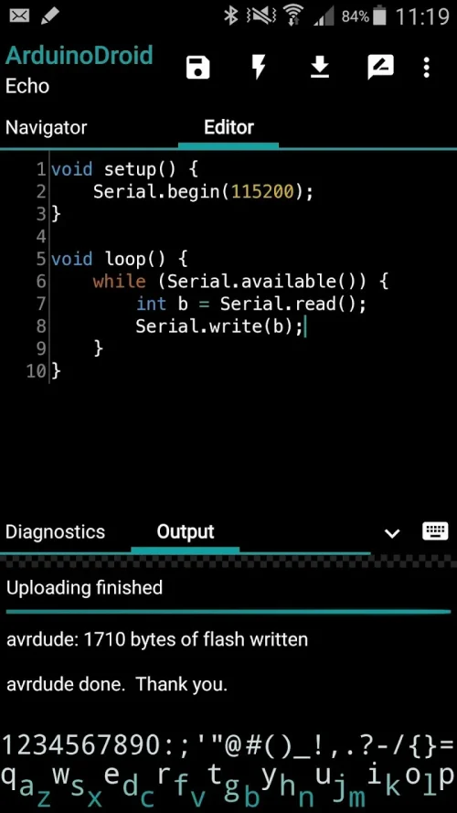 ArduinoDroid – Arduino/ESP IDE screenshot 5