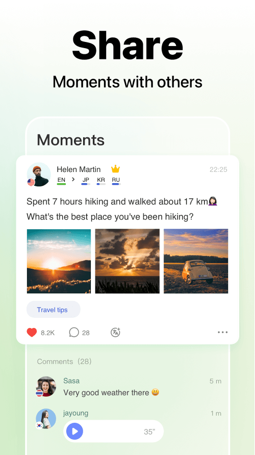 HelloTalk – Learn Languages screenshot 5