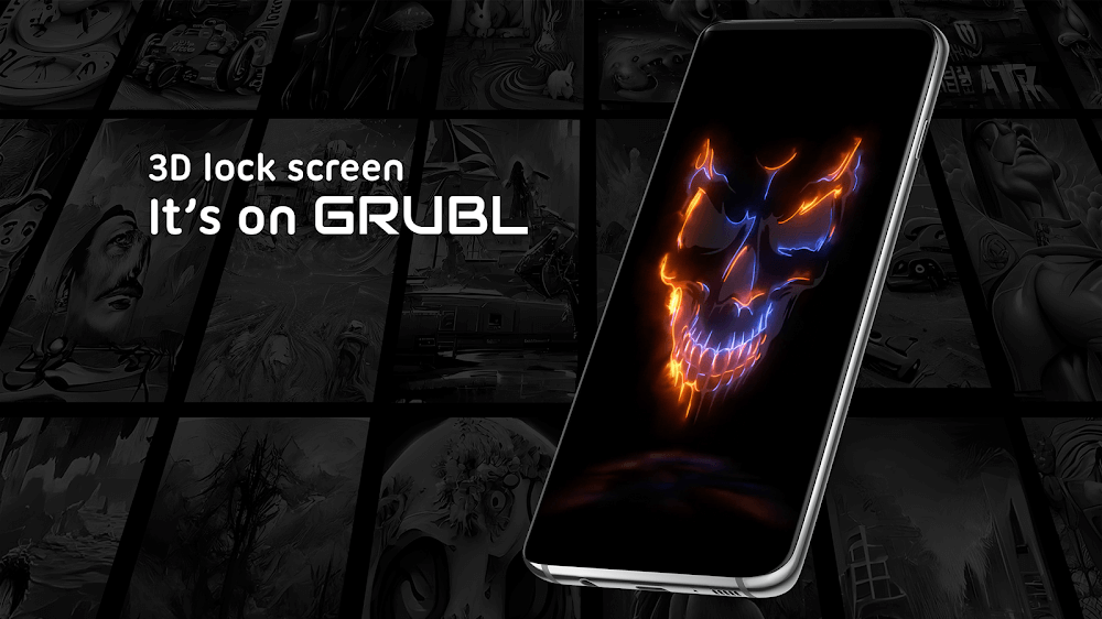 GRUBL 4D Live Wallpapers + AI screenshot 5