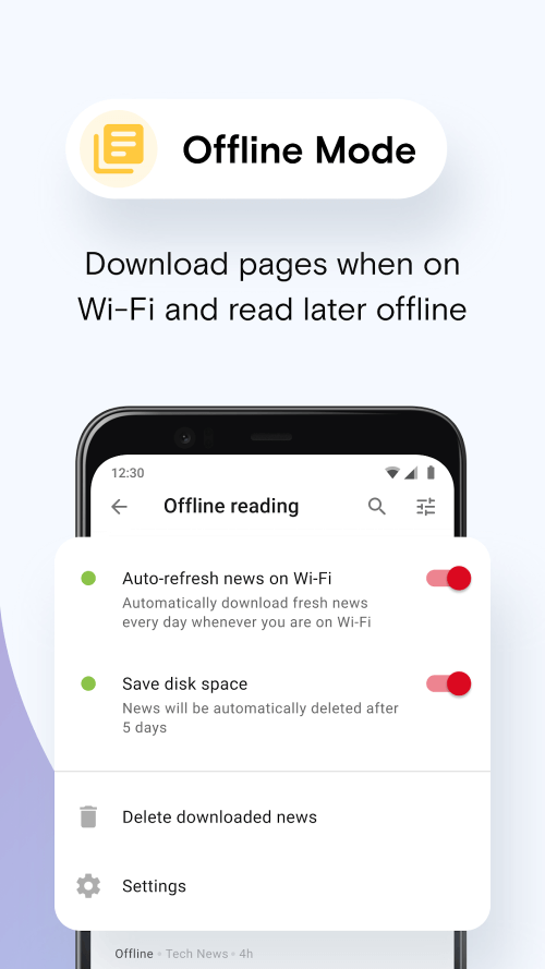 Opera Mini screenshot 5