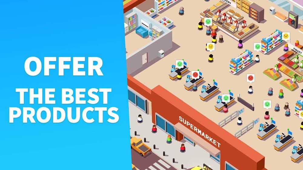 Idle Supermarket Tycoon screenshot 5