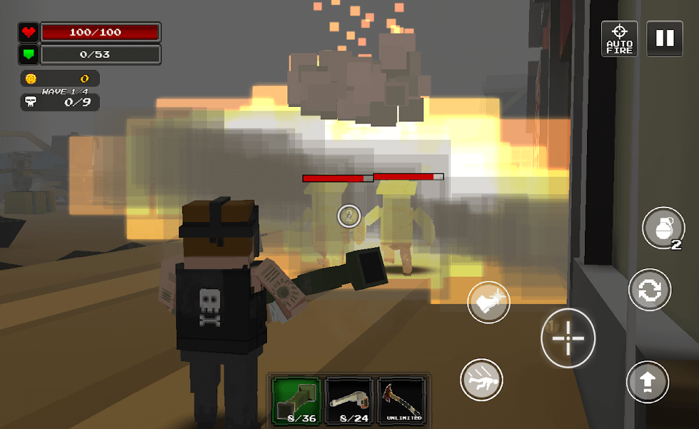 Pixel Z Hunter2 3D screenshot 5