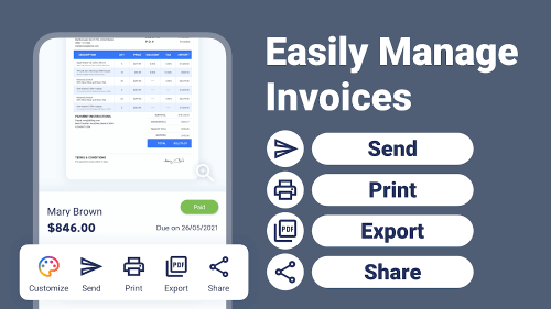 My Invoice Generator & Invoice screenshot 5