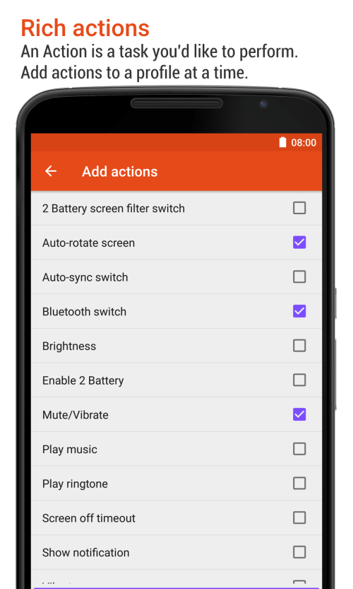 aProfiles – Auto tasks screenshot 5