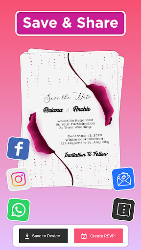 Invitation Card Maker MOD screenshot 5