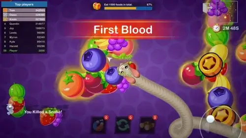 Worms Merge (Snake Merge) screenshot 5
