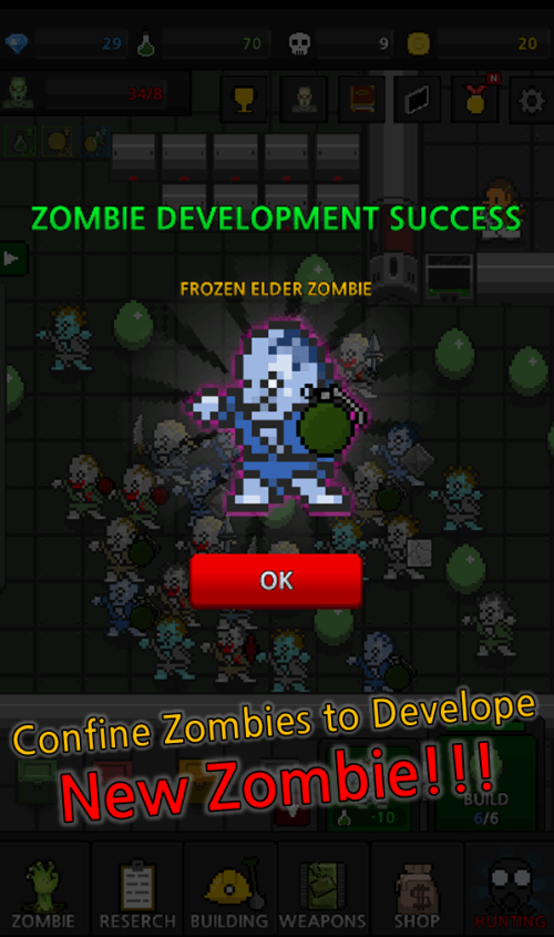 Grow Zombie VIP- Merge Zombies screenshot 5