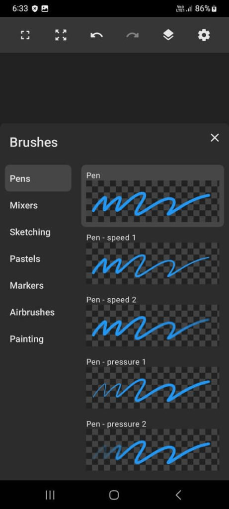 Drawing Studio: sketch & paint screenshot 5