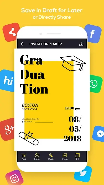 Invitation Maker, Ecards Maker screenshot 5