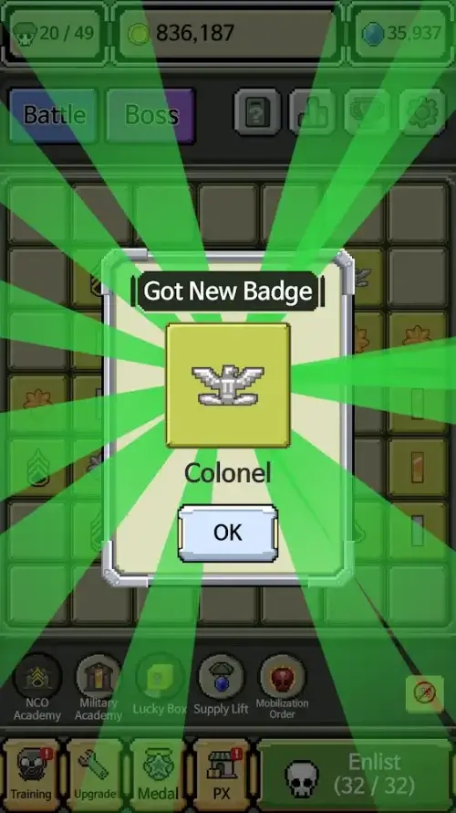 Raising Rank Insignia screenshot 5