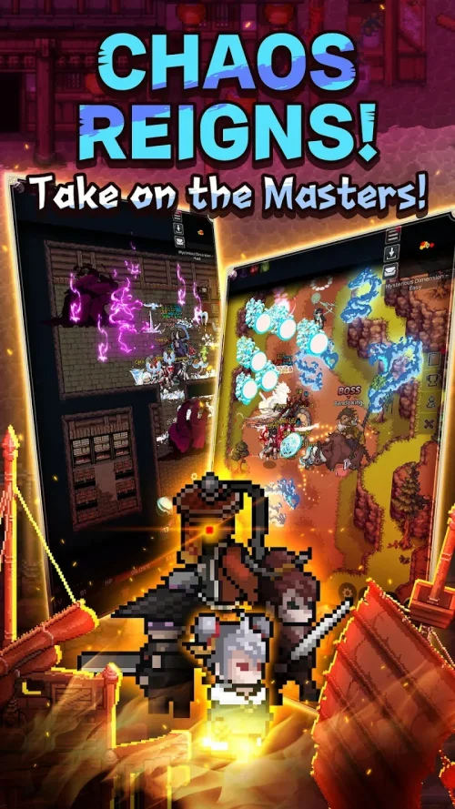 Demonic Tao: 2D MMORPG screenshot 5