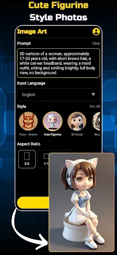 Image Art: AI Image Generator MOD screenshot 5