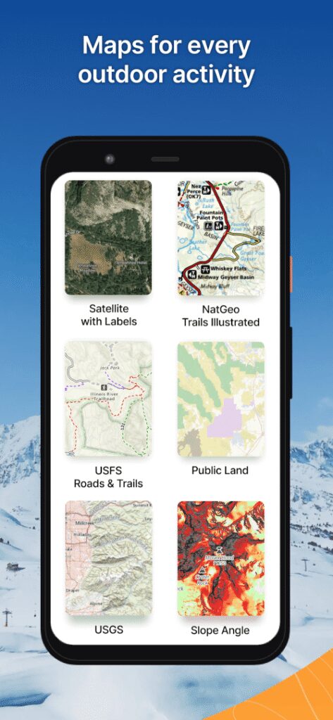 Gaia GPS screenshot 5