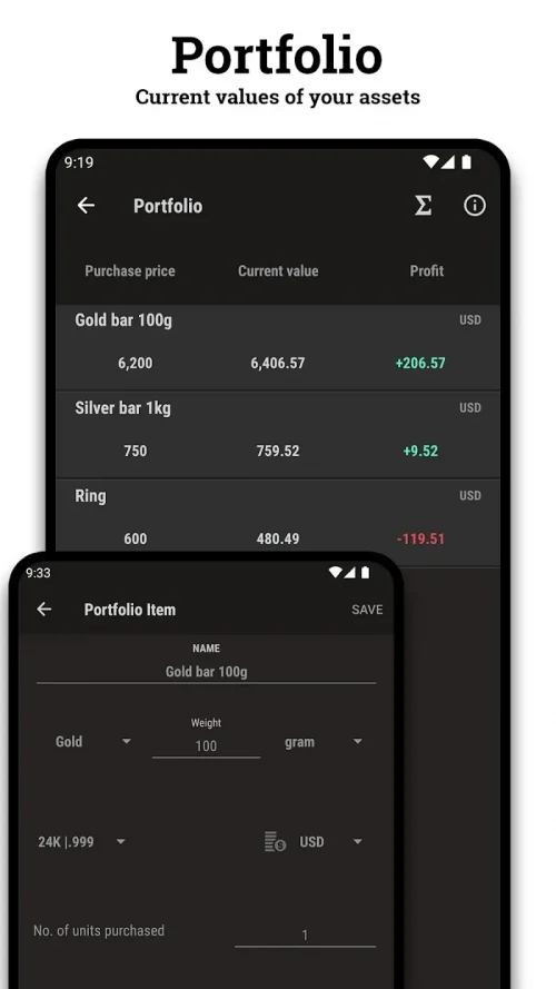 Gold and Silver Prices screenshot 5