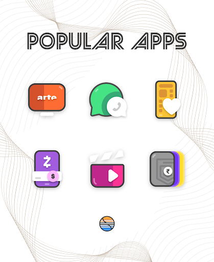 Borderline Icon Pack MOD screenshot 5