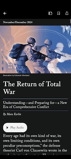 Foreign Affairs Magazine screenshot 5
