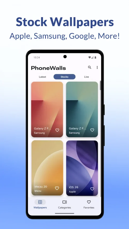 PhoneWalls – Stock Wallpapers screenshot 5