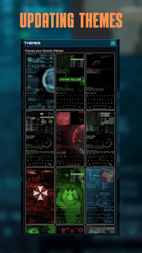 Sci-Fi Launcher screenshot 5