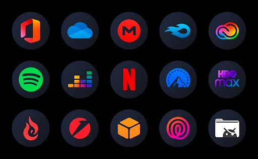iPlum – Icon Pack (Round) screenshot 5