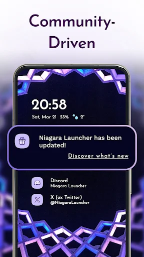 Niagara Launcher MOD screenshot 5