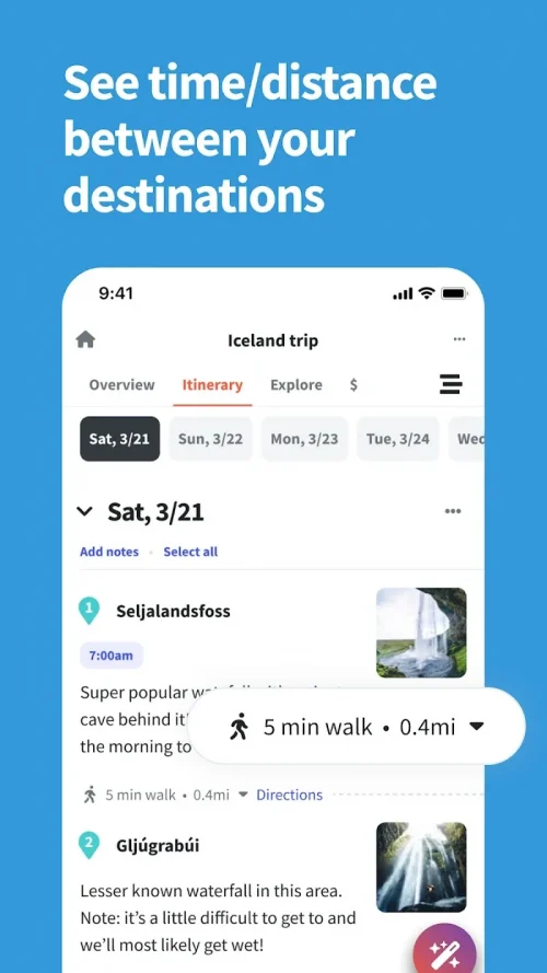 Wanderlog – Trip Planner App screenshot 5
