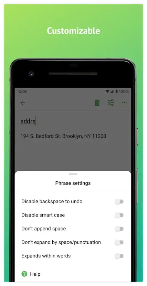 Texpand: Text Expander screenshot 5