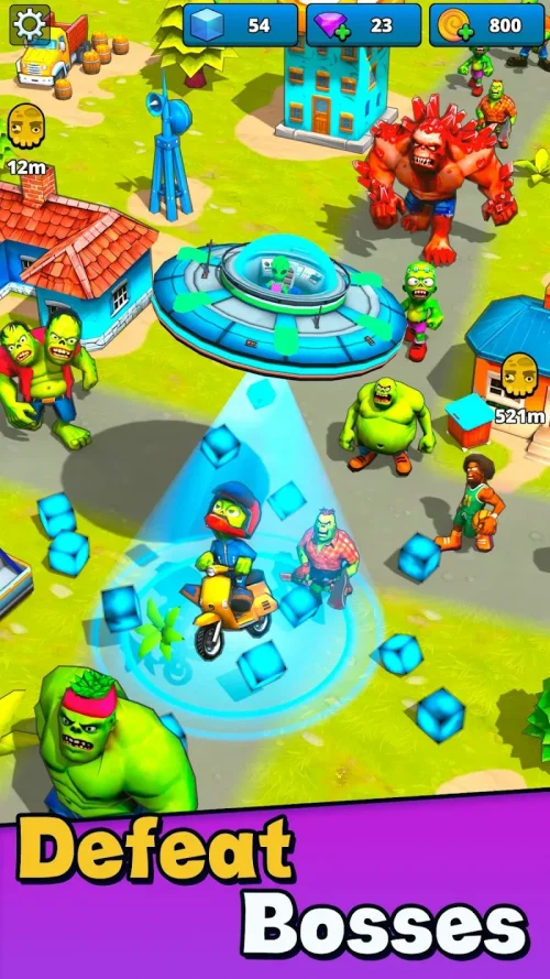 Aliens vs Zombies: Invasion screenshot 5