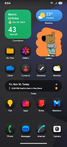 OnePro Dark – Icon Pack screenshot 5