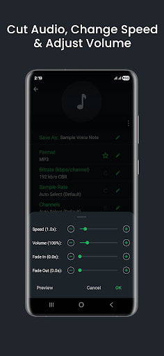 Audio Converter (MP3 AAC OPUS) MOD screenshot 5