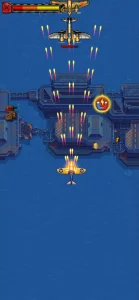 1945 Air Force (MOD, Immortality) screenshot 5