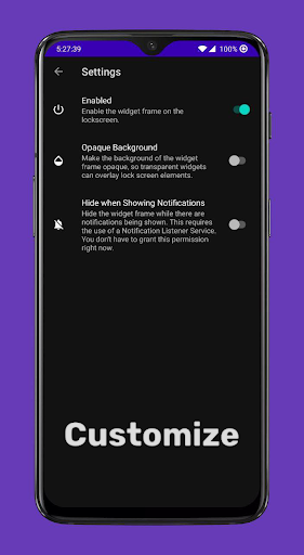 Lockscreen Widgets and Drawer MOD screenshot 5