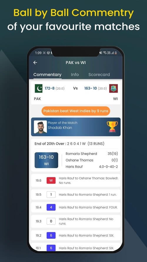 CricDaddy : Cricket Live Line screenshot 5