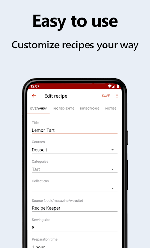 Recipe Keeper screenshot 5