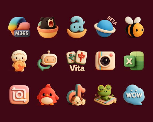 Cuties – Icon Pack screenshot 5