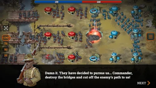 Bunker Wars: WW1 RTS Game screenshot 5
