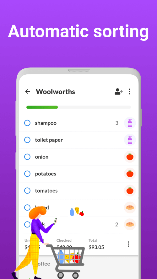 Grocery Shopping List Listonic screenshot 5