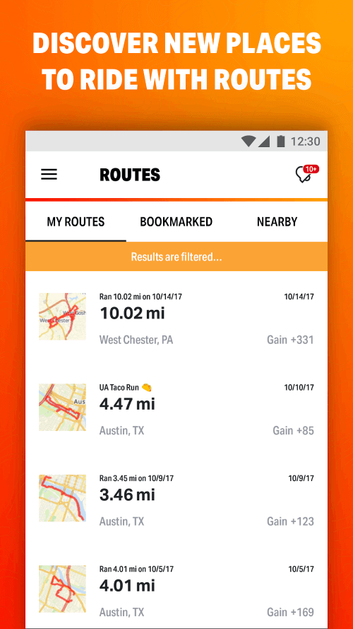 Map My Ride GPS Cycling Riding screenshot 5