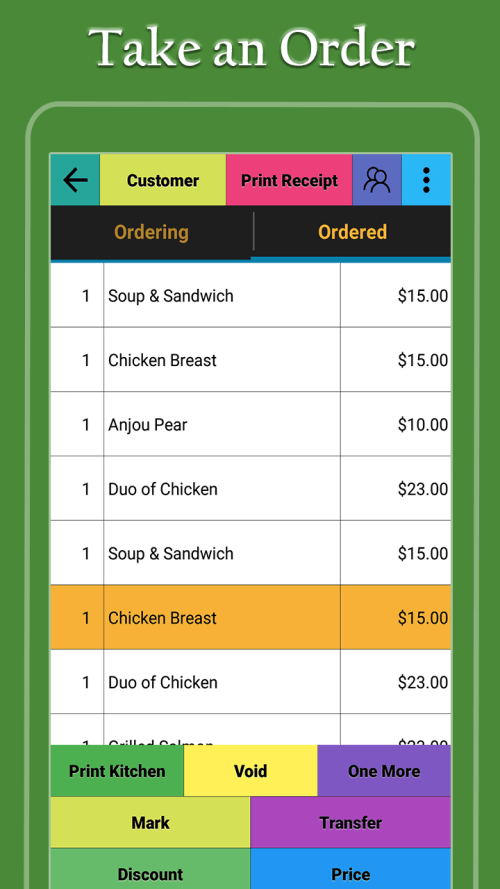 Restaurant Point of Sale (WnO POS) screenshot 5