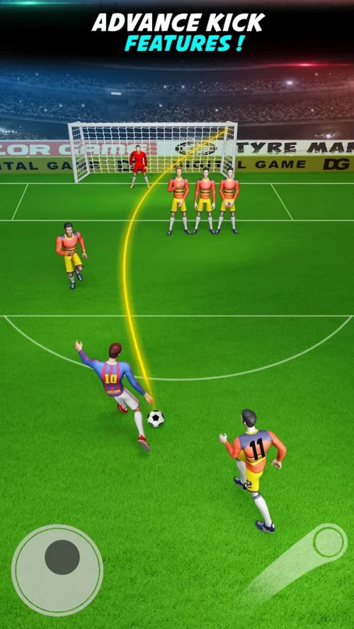 Soccer Kicks Strike Game screenshot 5