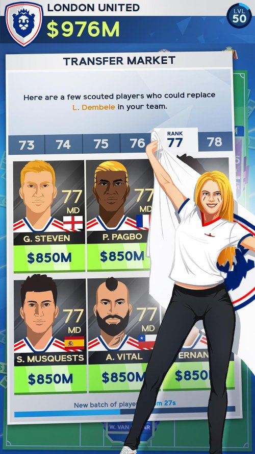Idle Eleven – Soccer tycoon screenshot 5