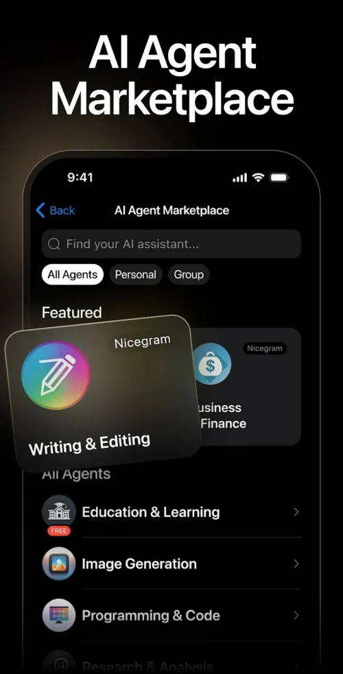 Nicegram: Secure AI Messenger screenshot 5