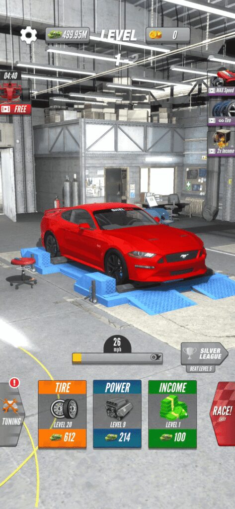 Dyno 2 Race – Car Tuning screenshot 5