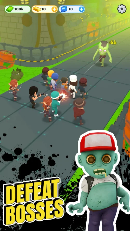 Survivor Idle Run: Z-RPG Game screenshot 5