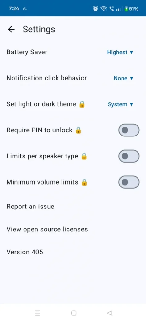 Volume Limiter screenshot 5