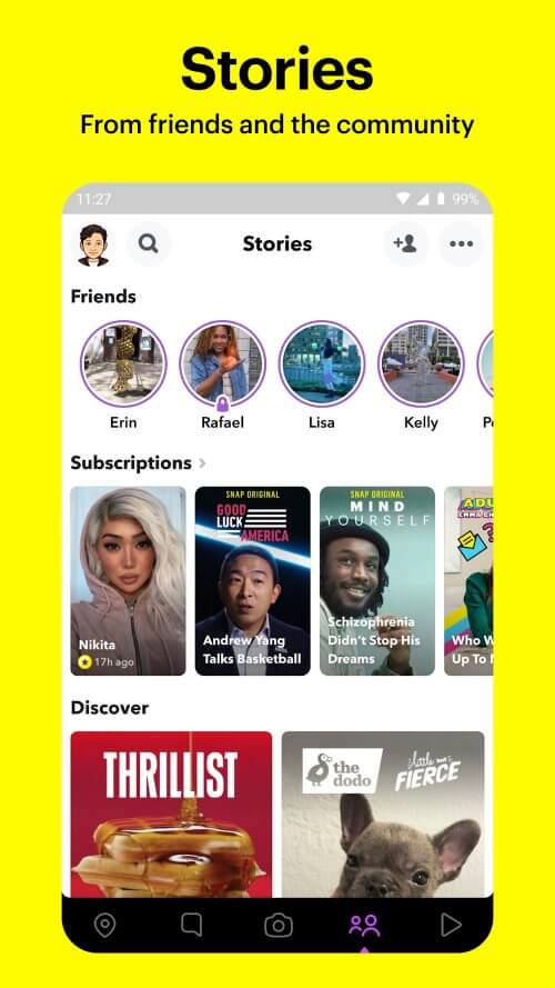 Snapchat screenshot 5