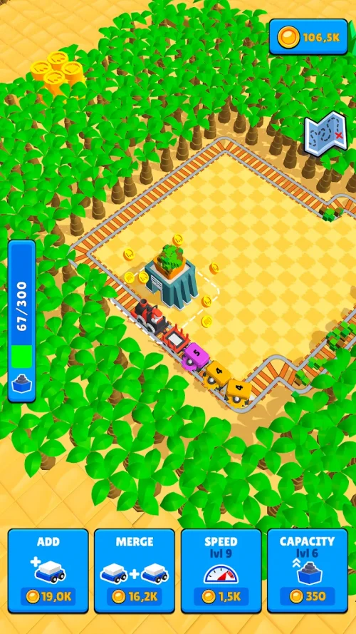 Train Miner: Idle Railway Game screenshot 5