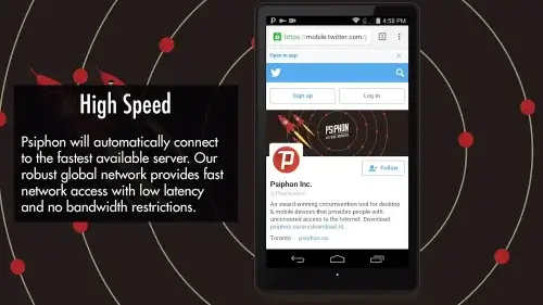 Psiphon Pro screenshot 5