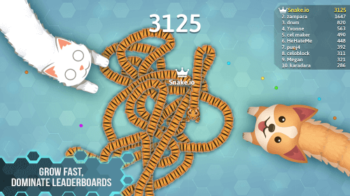Snake.io MOD APK (Menu, God Mode, Unlock Skins) 2.2.130 screenshot 5