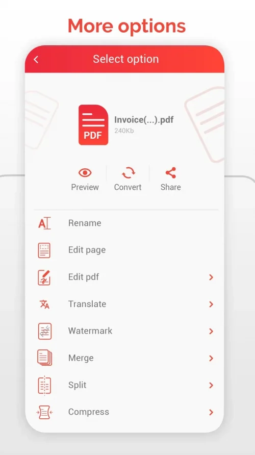 AI PDF Converter Chat file doc screenshot 5